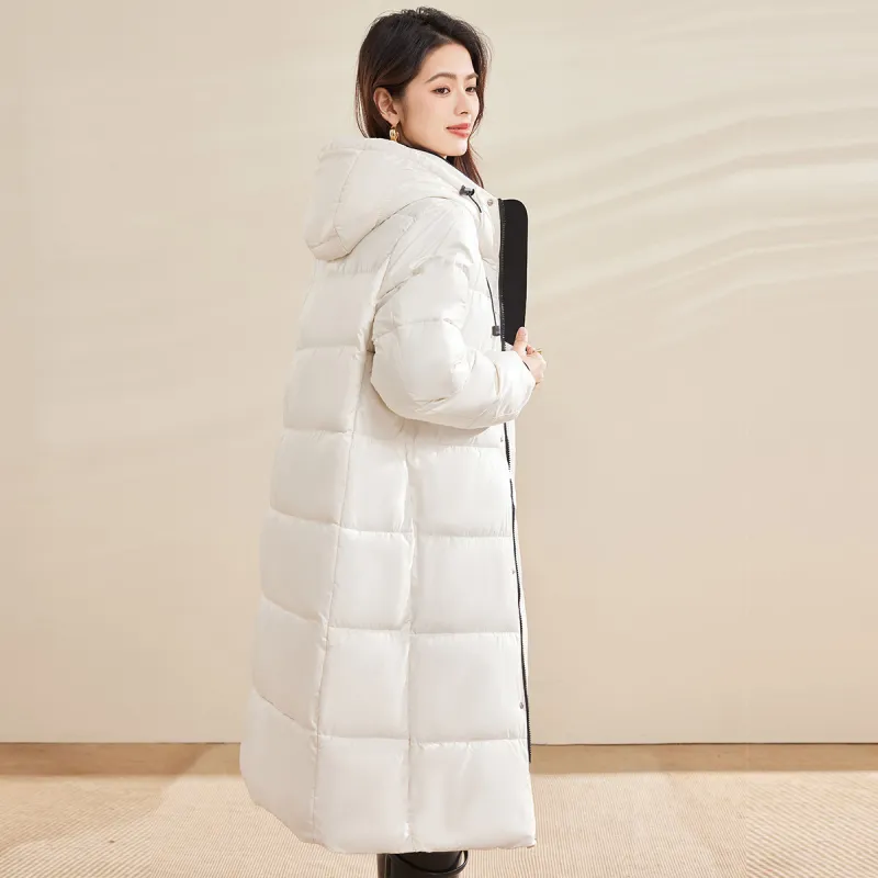 CARBAMMI Puffer Jacket Women's White-3