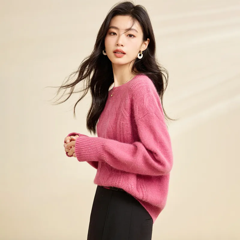 CARBAMMI Sweaters Women's Pink-2