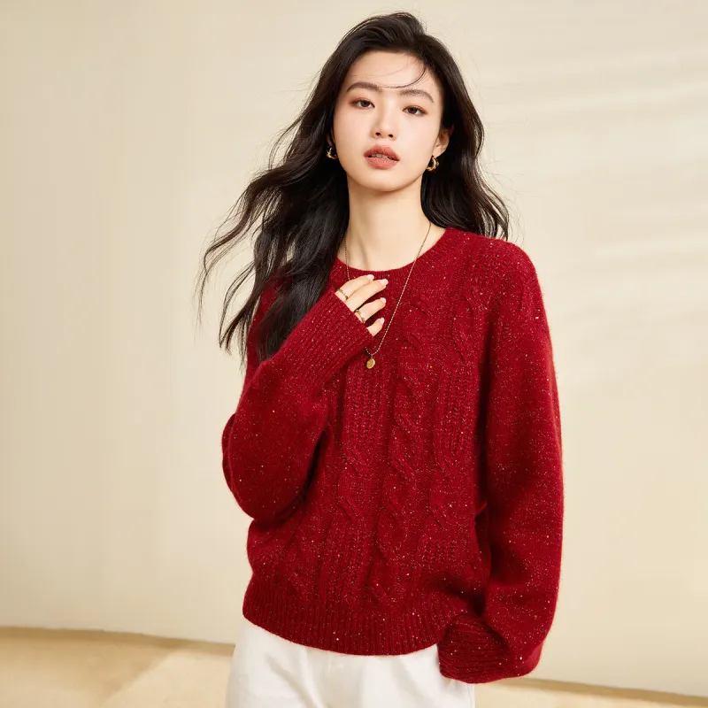 CARBAMMI Sweaters Women's Red-2