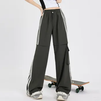 FHMY Cargo Pants Women's Gray Green
