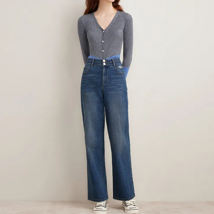 Goodland Jeans Women's Navy Blue-2