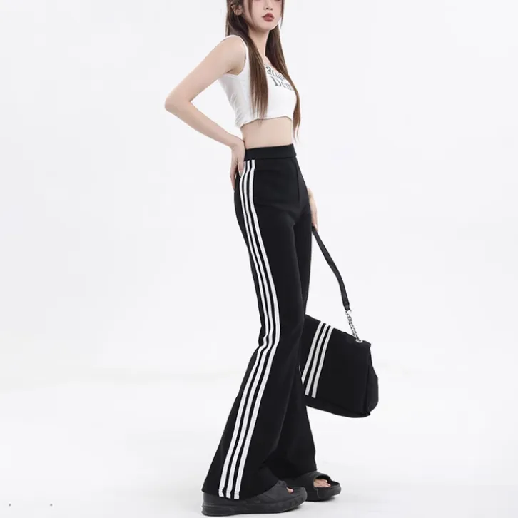 YINLEI Casual Pants Women's Black-2
