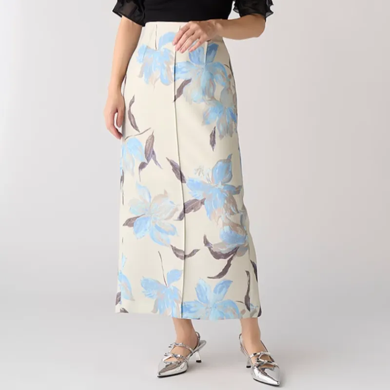 Lily Brown Casual Long Skirts Women's-4