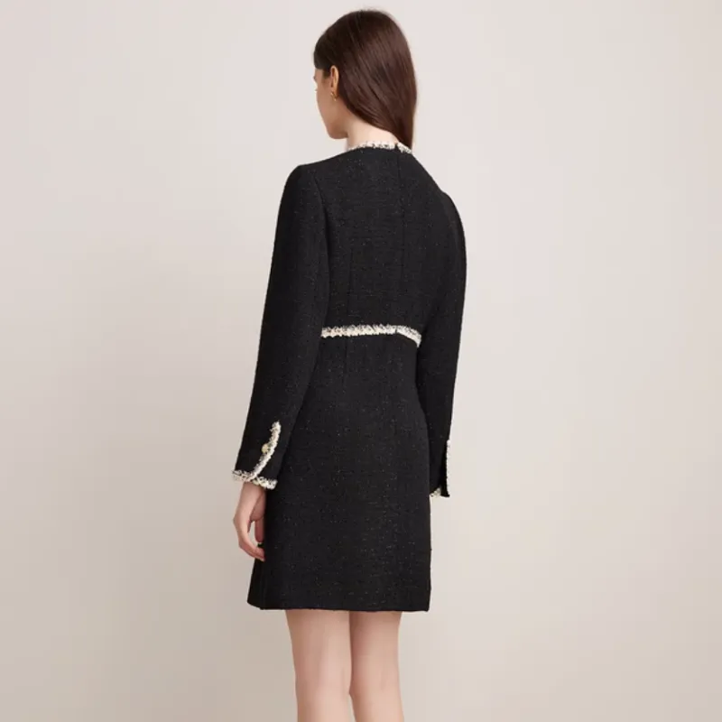 Goodland Long Sleeved Dresses Women's Black-1