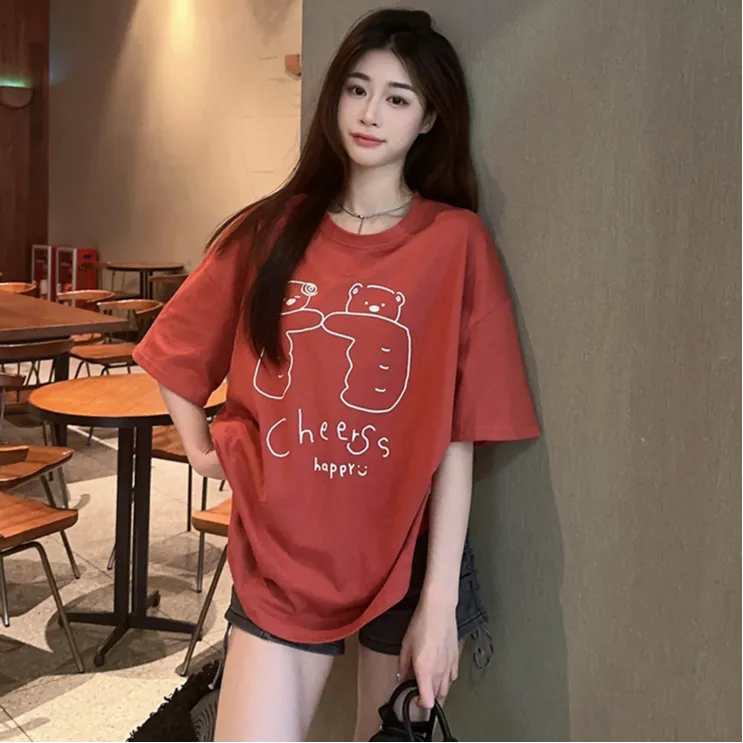 HUASJ T Shirts Women's-1