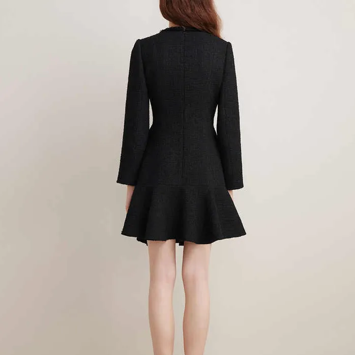 Goodland Long Sleeved Dresses Women's Black-3