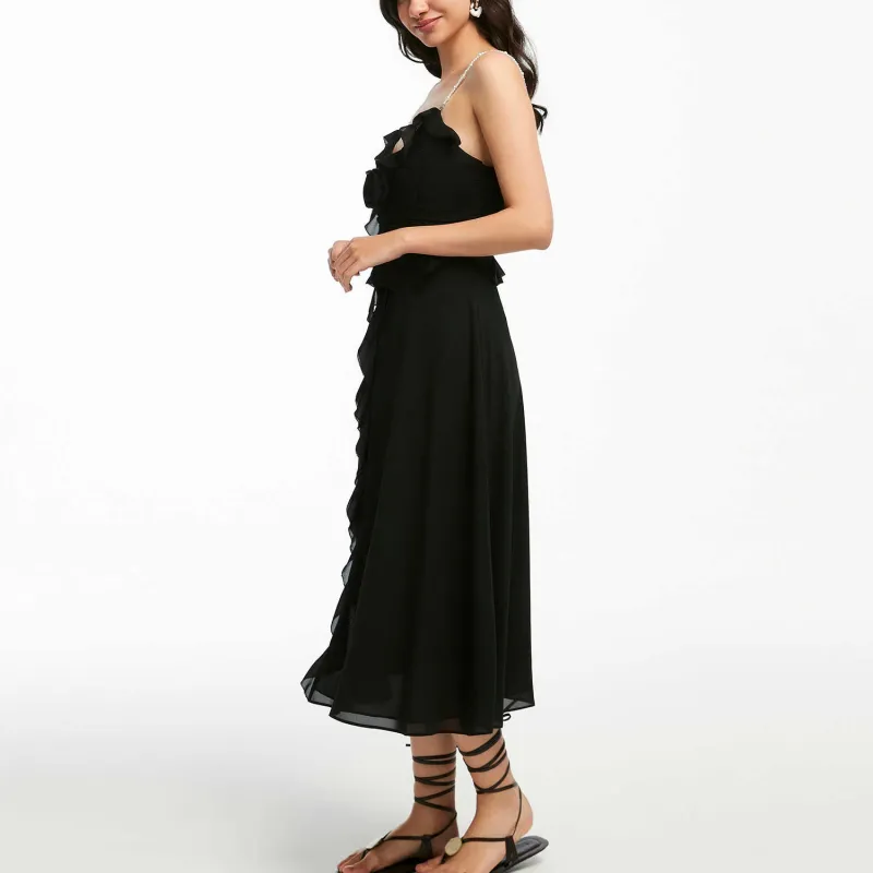 Bebe Slip Dresses Women's-4