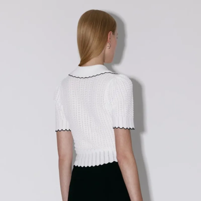 Bebe SS23 Knitwear Women's Raw White-1
