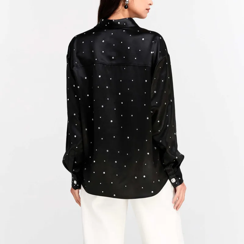 Bebe Shirts Women's Black-1