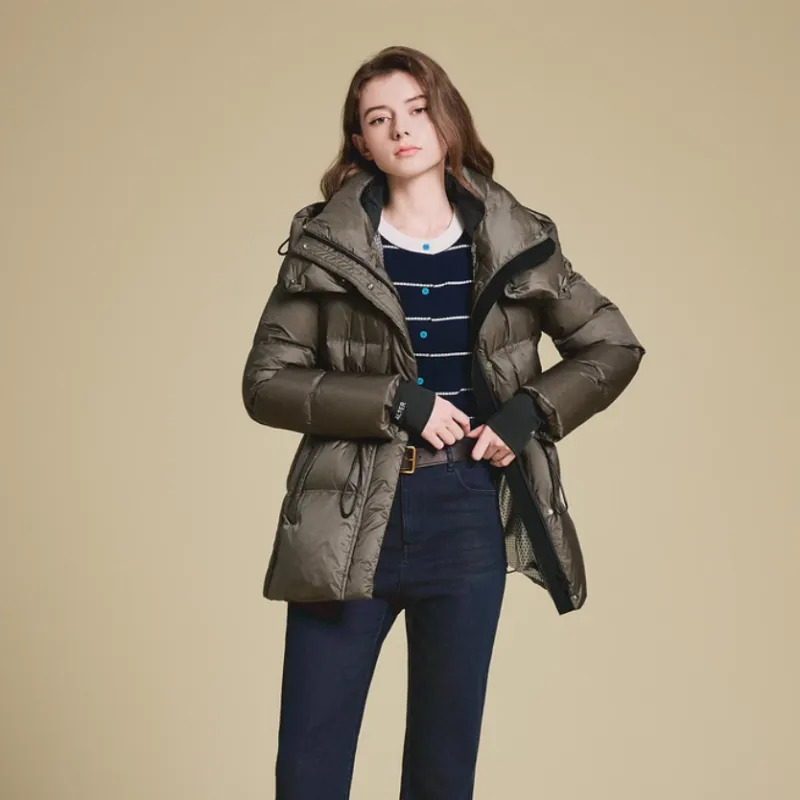 PSALTER Down Jacket Women's Seaweed Green-2