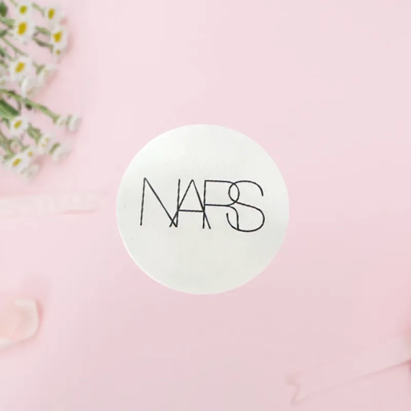 NARS White Round Air Cushion Case Portable 1 Pc-1