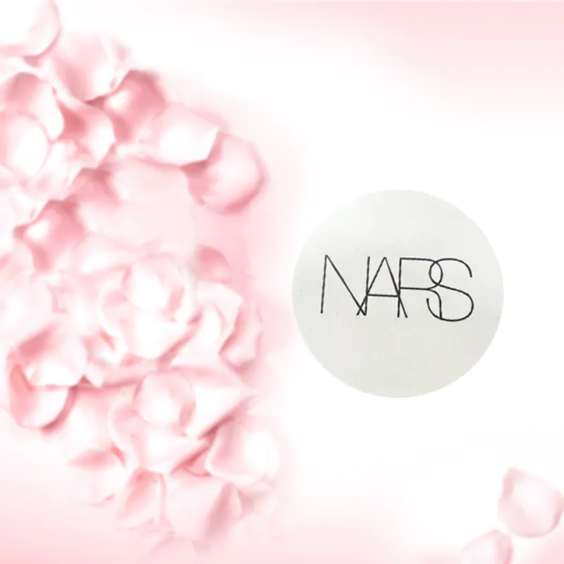 NARS White Round Air Cushion Case Portable 1 Pc-2