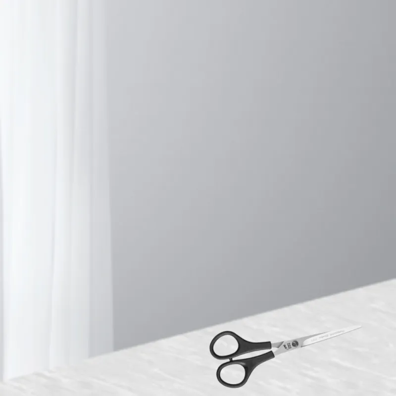 EUROSTIL Toothed Plastic Controller Haircut Scissors Thinning 1 Pack-1