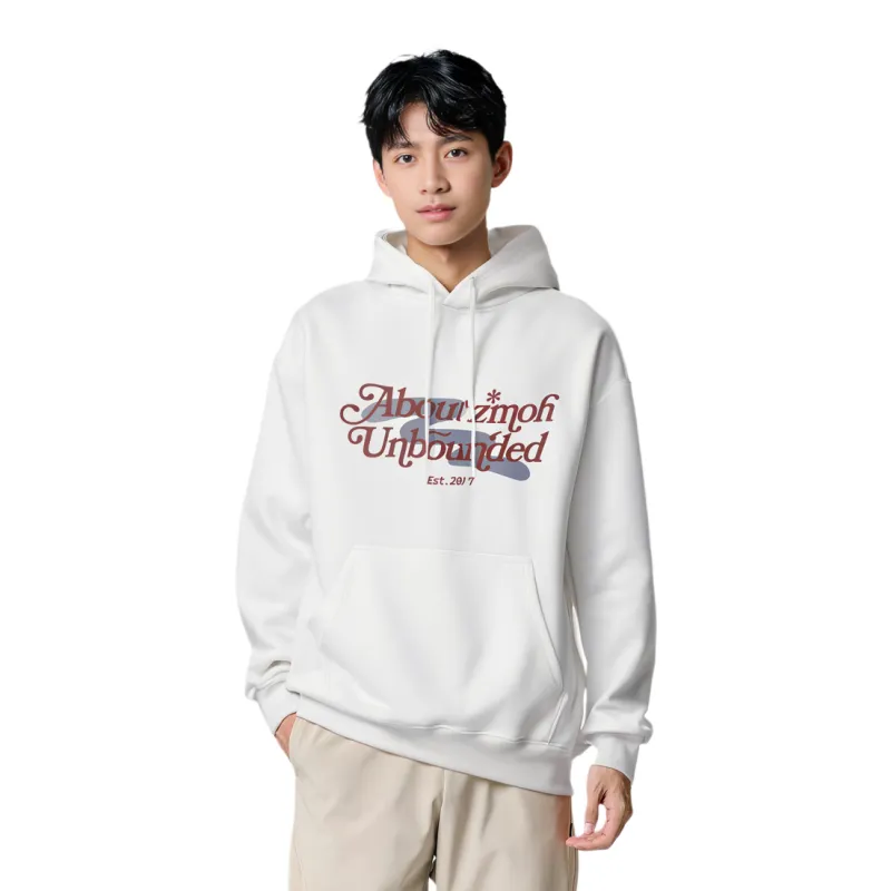 ZMOH Fleece Lined Hoodie Unisex Couple's-12