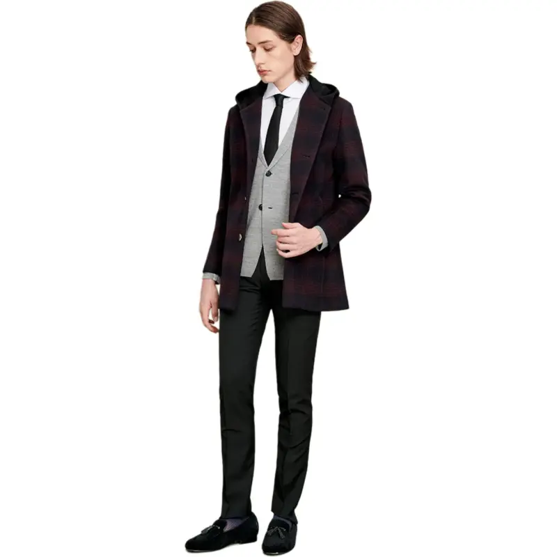 JODOLL Coats Men Burgundy-0