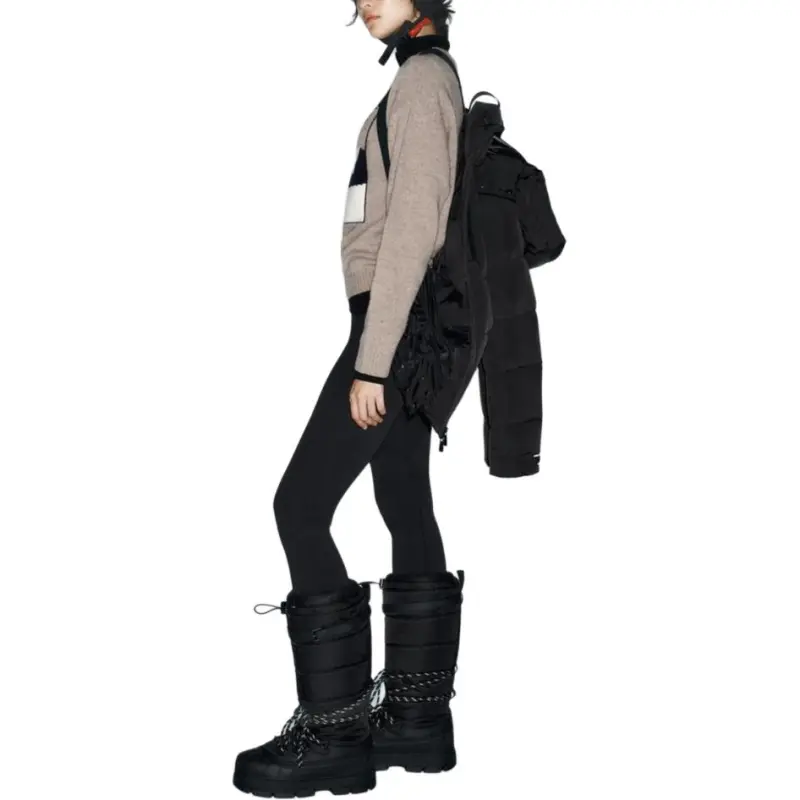 ZARA SKI Skiing Series Sweaters Women's Brown-3