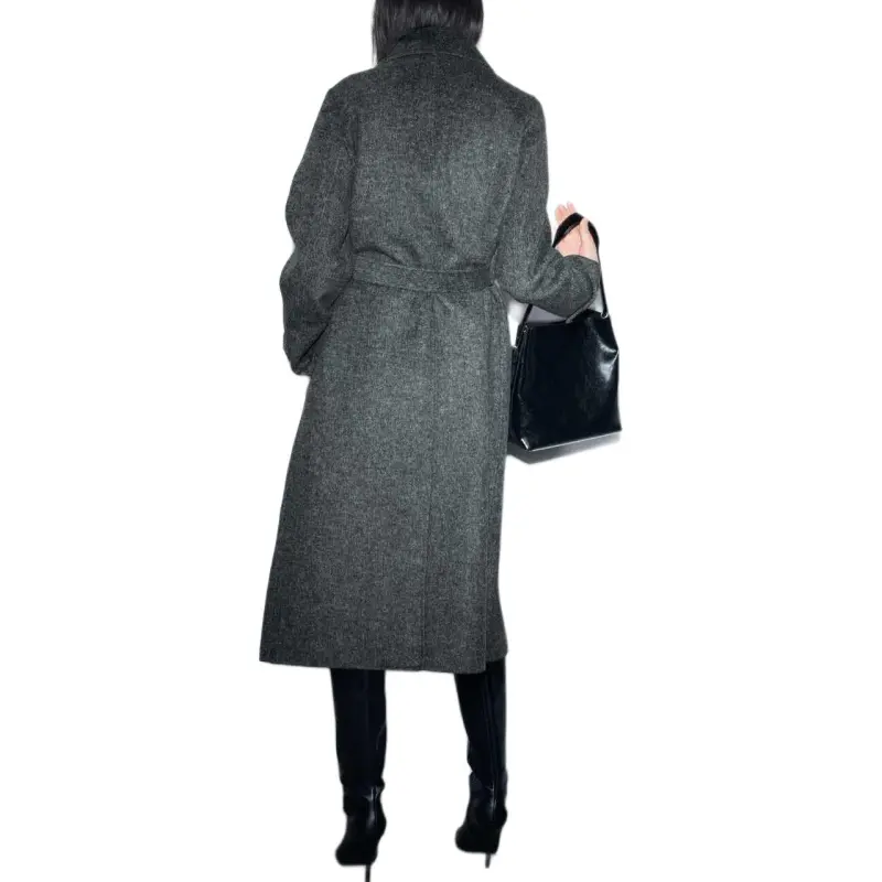 ZARA Coats Women's Dark Gray-2