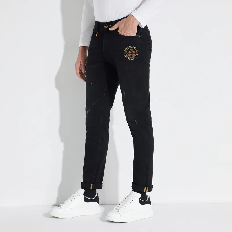 Raidy Boer Jeans Men Black-4