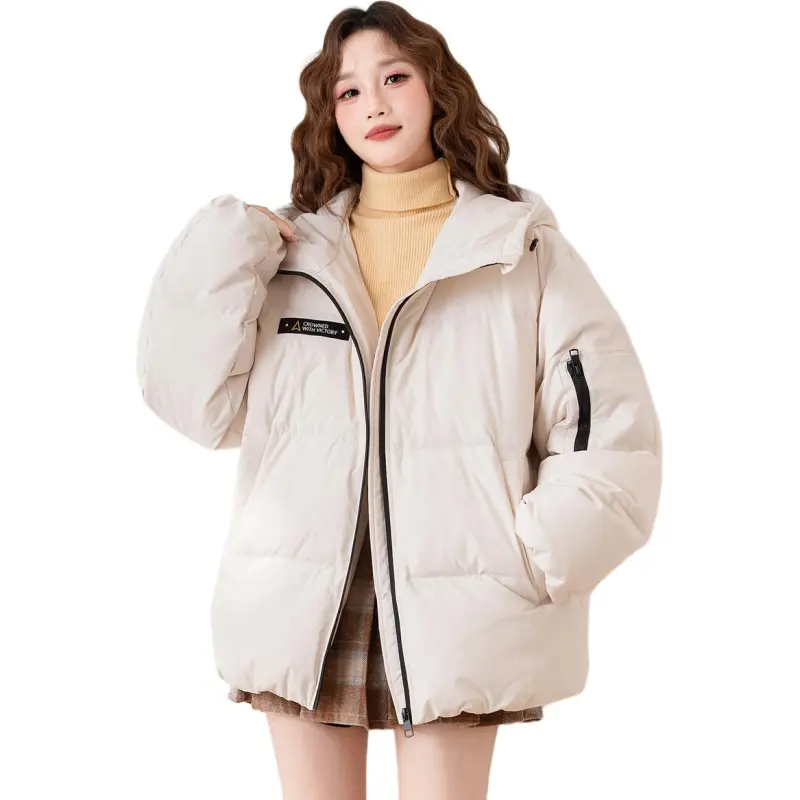 Tonlion Down Jacket Women's Greek White-1