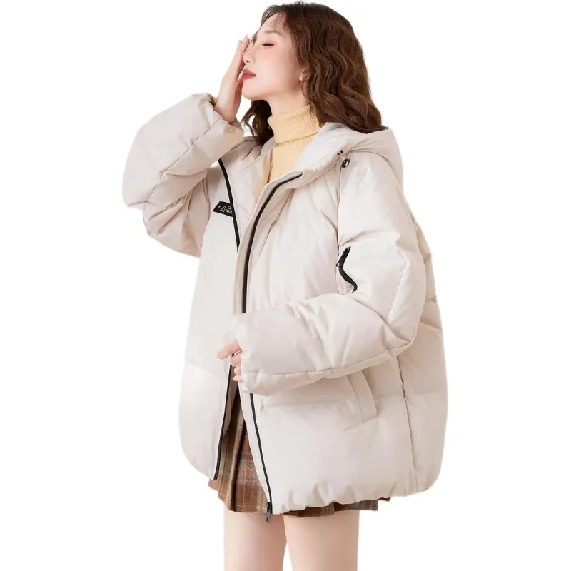 Tonlion Down Jacket Women's Greek White-2