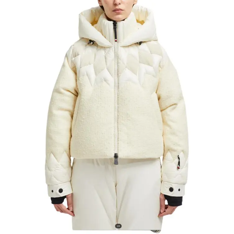 Moncler Down Jacket Women's White-1
