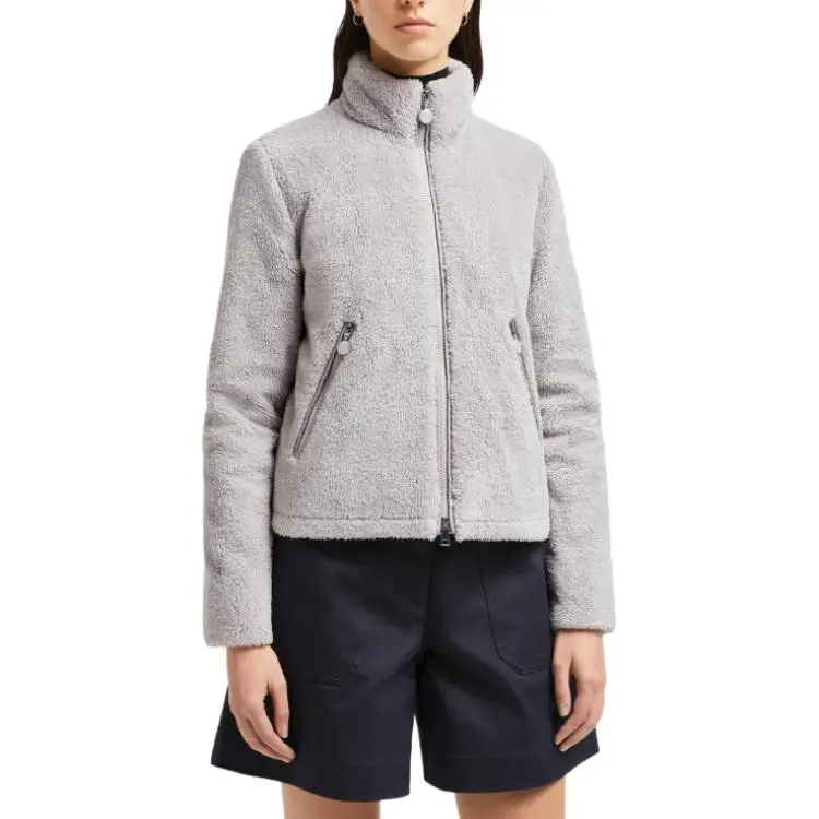 Moncler Down Jacket Women's Gray-1