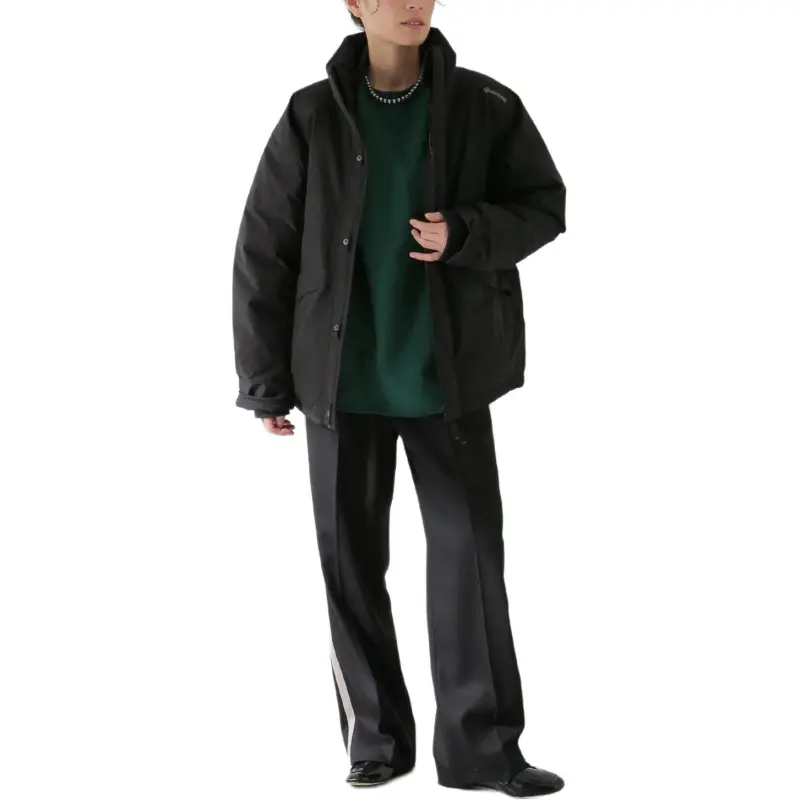 Nanamica FW24 Down Jacket Unisex Black-4