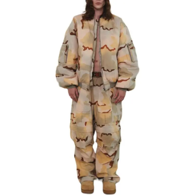 Far Archive Puffer Jackets Unisex Light Yellow-2