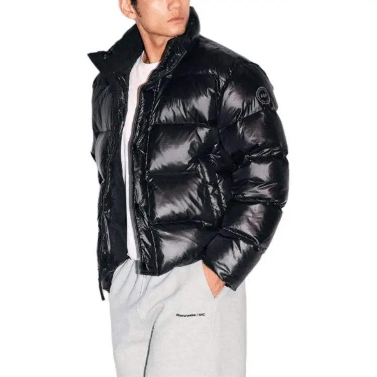 Abercrombie＆Fitch Down Jacket Men's Black-2