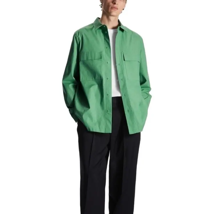 COS Shirts Men Green-3