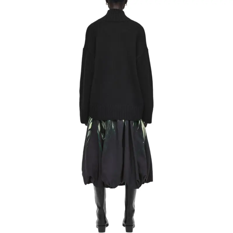 COS Casual Long Skirts Women's Black-2