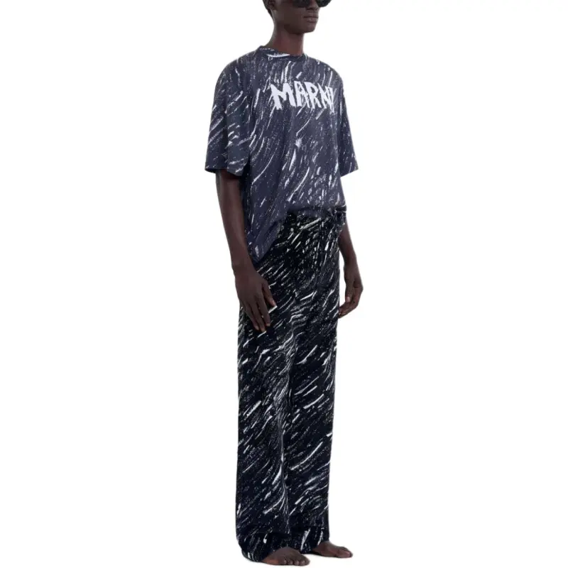 MARNI Logo Printed Crewneck T Shirt-3