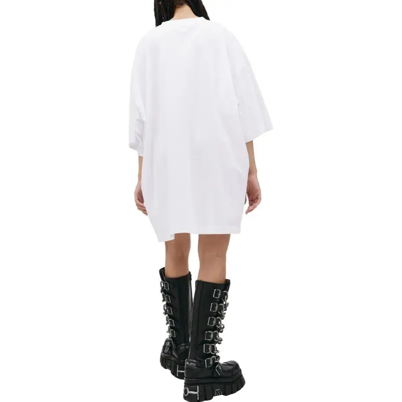 Vetements Flag Logo T Shirt 'White'-3