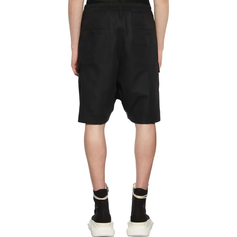 RICK OWENS Casual Shorts Men Black-4