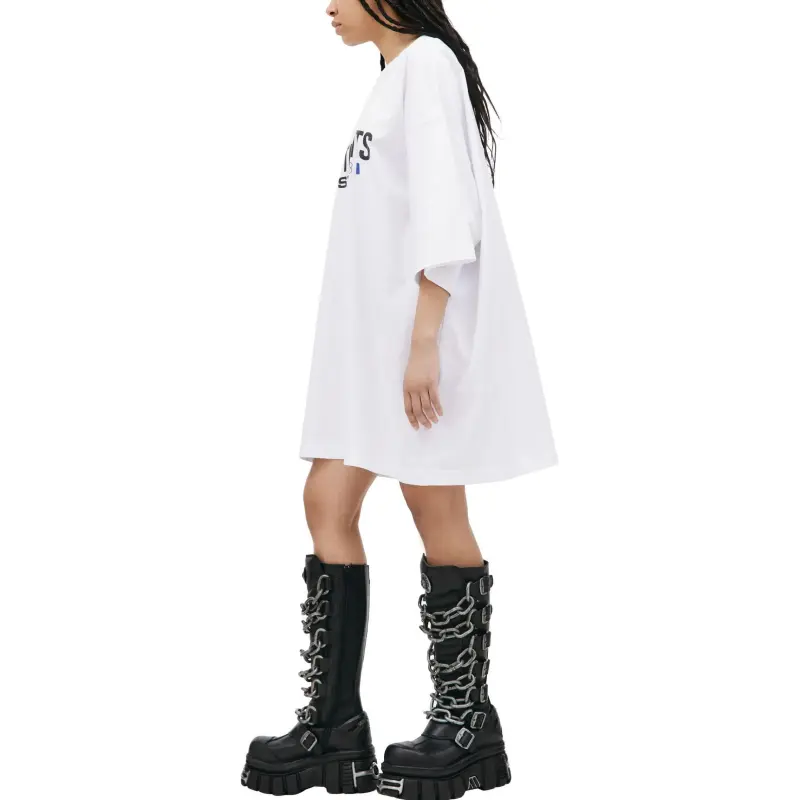 Vetements Flag Logo T Shirt 'White'-2