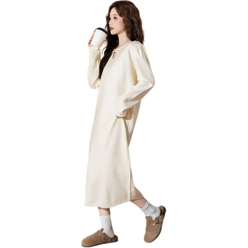 Tonlion Long Sleeved Dresses Women's-1