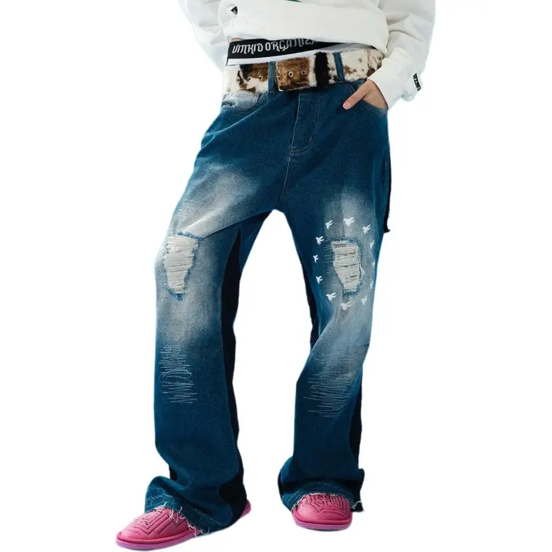 VINKID ORGANIZATION Jeans Unisex Blue-1