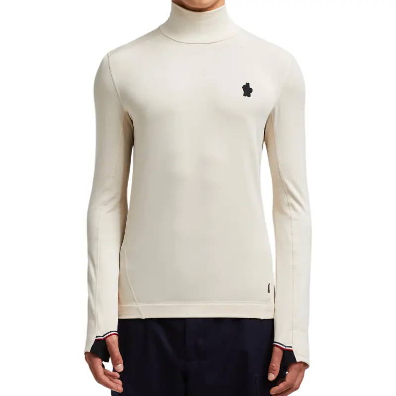 Moncler FW24 T Shirt Men's Ivory White-1