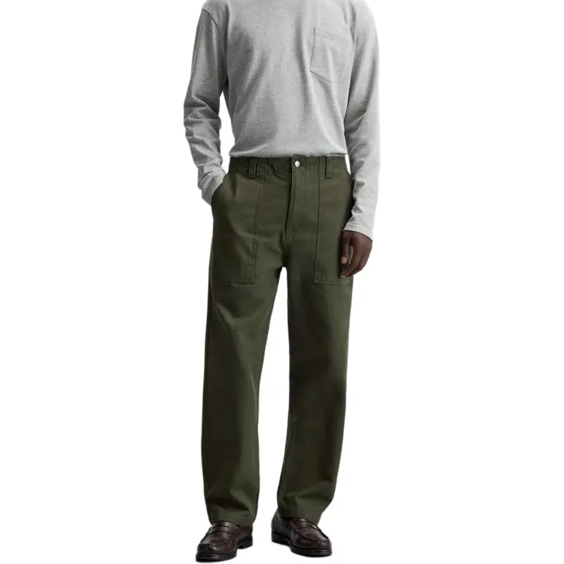 ZARA Casual Pants Men's Dark Khaki-2