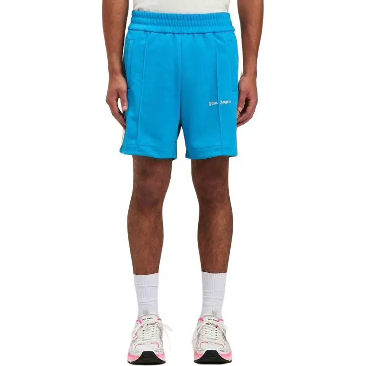 PALM ANGELS Classic Logo Track Shorts-1