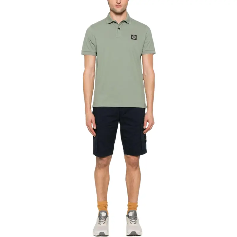 STONE ISLAND Compass Patch Bermuda Shorts-1