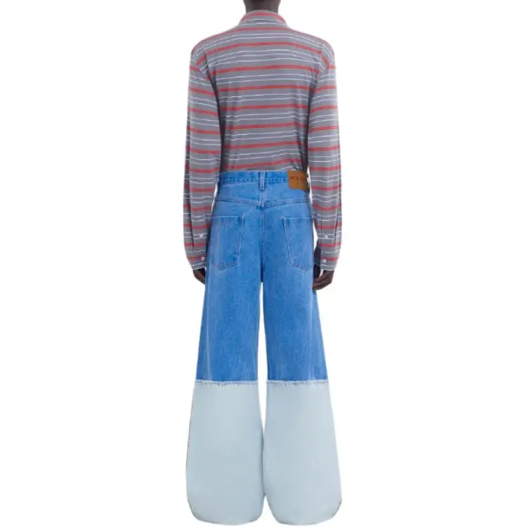 MARNI Contrast Denim Trousers-2