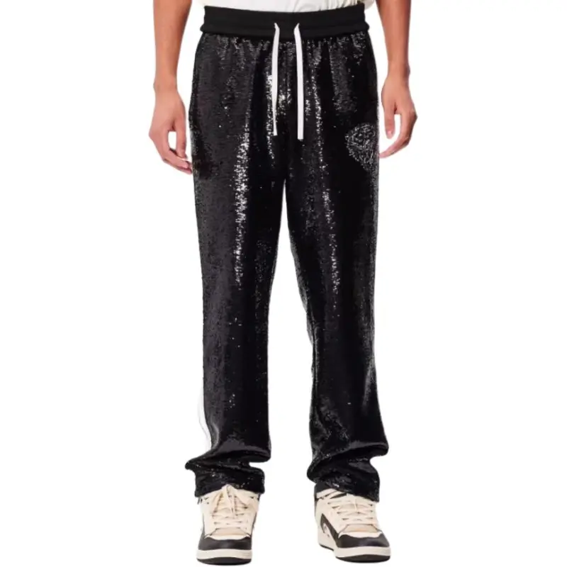 Ed Hardy FW24 Casual Pants Men's Black-2