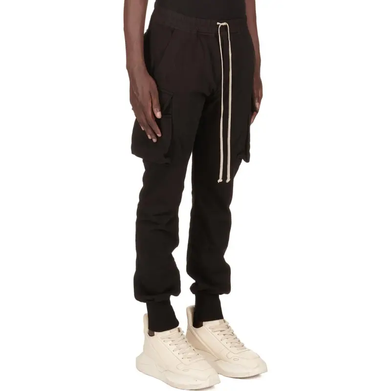 Rick Owens DRKSHDW FW24 Casual Pants Men's Black-3
