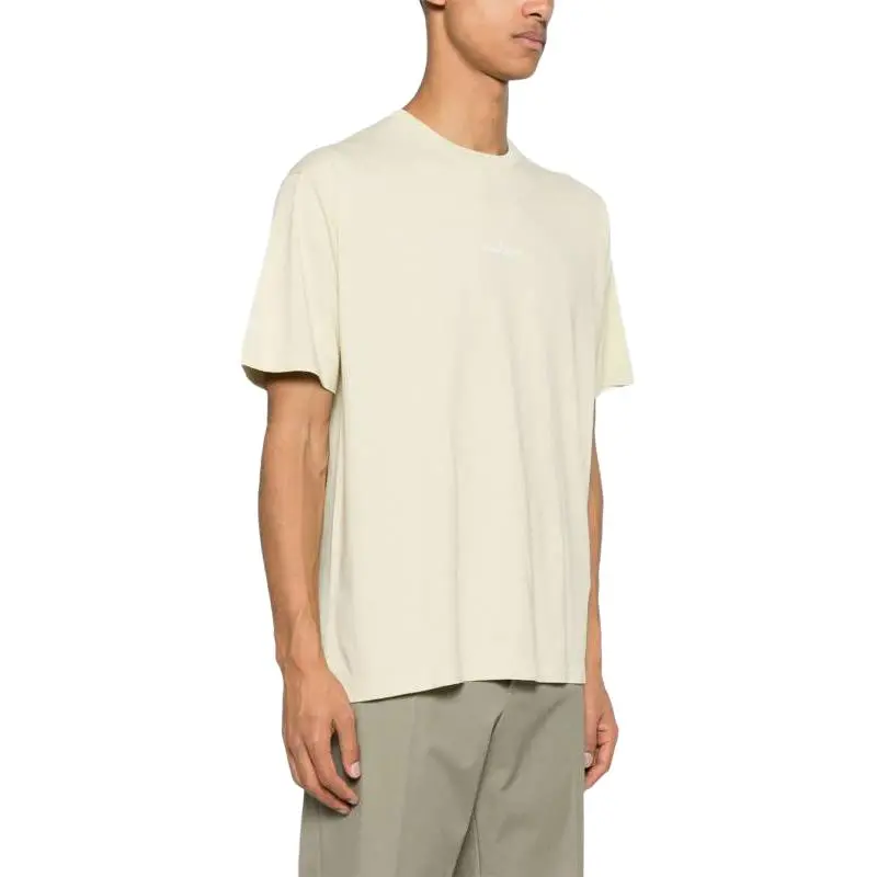 STONE ISLAND T Shirt Men's Beige-3
