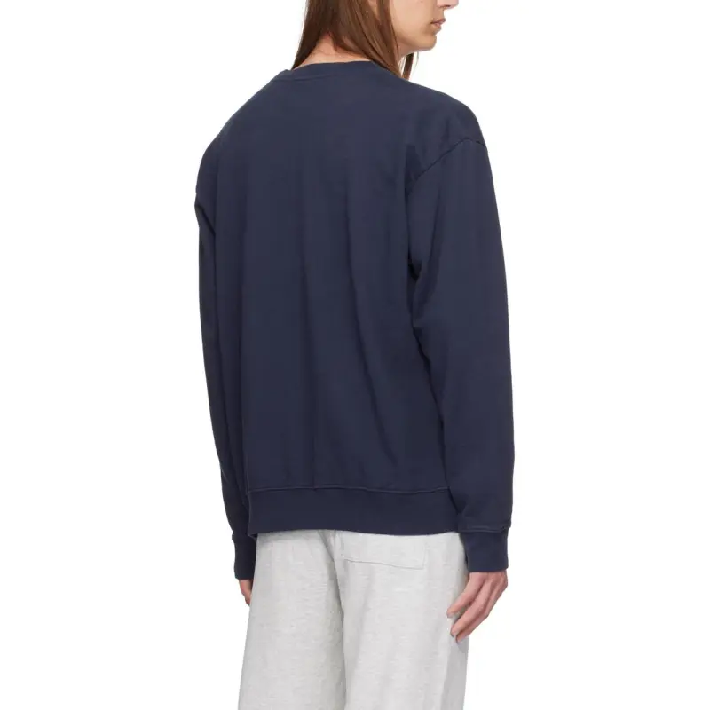 SPORTY & RICH Running Man Crewneck Sweatshirt-4