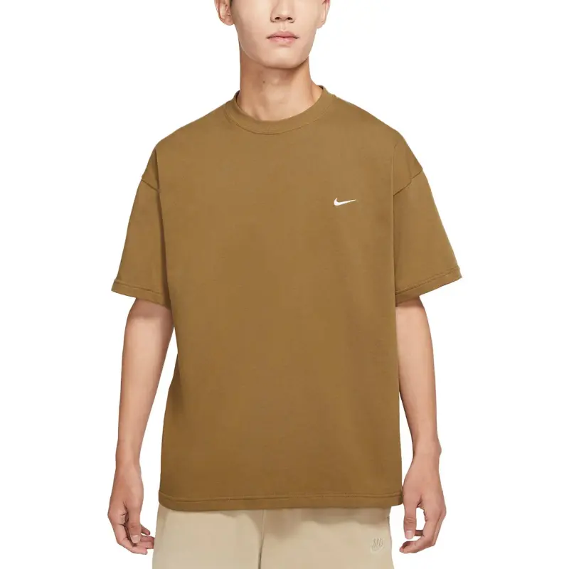Nike T Shirts Men Light Brown-3