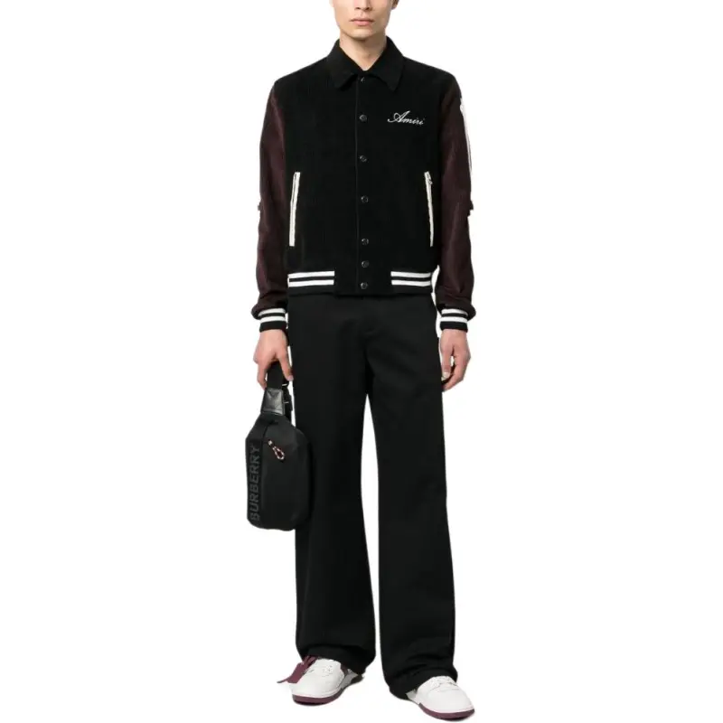 AMIRI Wide Leg Tailored Trousers-1