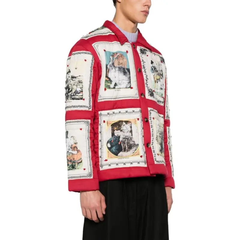 BODE Storytime Quilted Shirt Jacket-2
