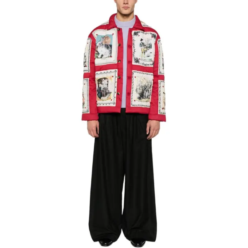BODE Storytime Quilted Shirt Jacket-1